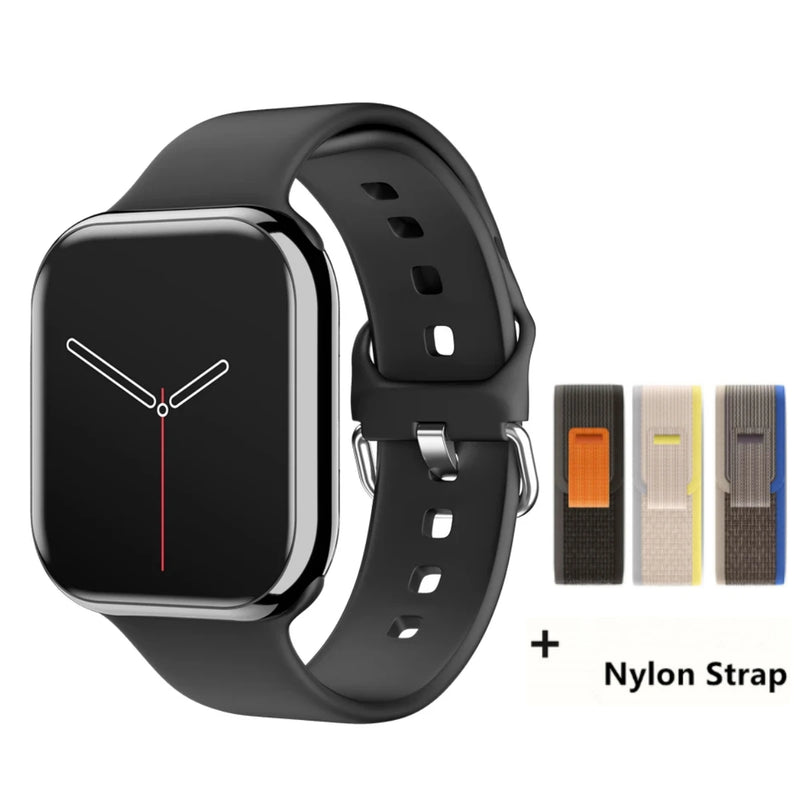 2024 relógio 10 relógio inteligente masculino temperatura corporal bt chamada nfc sempre em exibição gps relógios esportivos feminino smartwatch para apple android